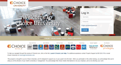 Desktop Screenshot of choiceuniversity.net